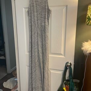 Lou & Grey Heathered Sleeveless Maxi Dress